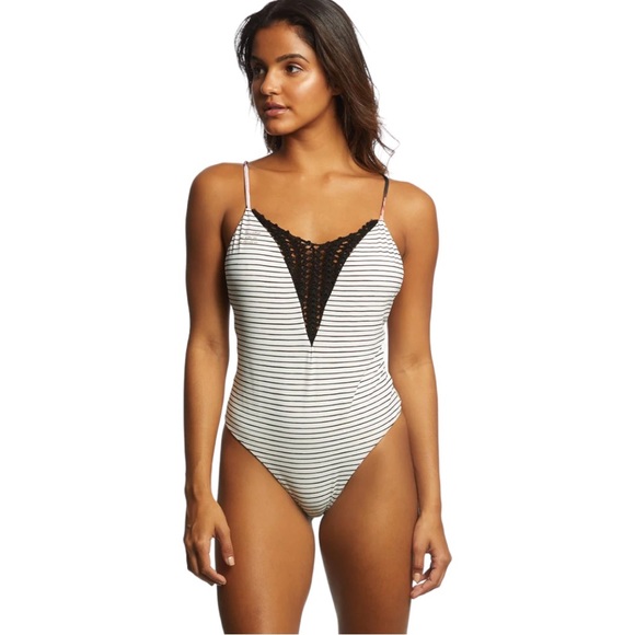 Spiritual Gangster Tropics Sunny Daze Reversible One-Piece Swimsuit - Picture 5 of 6